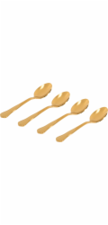 Bialetti Tea Spoon Set  Pure Gold 4-pcs.