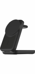 Belkin UltraCharge 25W Qi2 magn.  3-in-1 fold.charg.blk.WIZ036kqBK