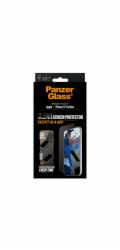 PanzerGlass - Ochrana obrazovky pro mobilní telefon - ultraširoká velikost s FASTFIT IN-A-BOX - sklo - barva rámu cerná - pro Apple iPhone 17 Pro Max