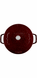 Staub La Marmite 24cm round,  Grenadine, Cast Iron