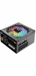 Thermaltake Germanium Pro RGB 850W (schwarz, 1x 12-Pin High Power GPU, 4x PCIe, Kabelmanagement, 850 Watt)