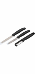 Victorinox Sada nožů se škrabkou černá