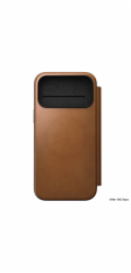NOMAD pouzdro Modern Leather Folio Magsafe pro iPhone 17 Pro Max - English Tan