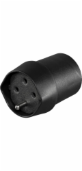 NN Fixadapter Schweiz Typ 23  schwarz 163/802 sw