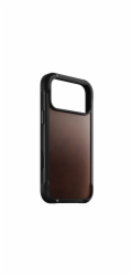 NOMAD kryt Rugged Leather Case Magsafe Horween pro iPhone 17 Pro Max - Rustic Brown