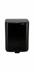 Brabantia Treteimer Bo 7 Liter  Matt Black