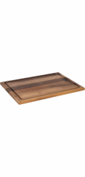 Gefu ENNO Cutting Board large  with juice groove, walnut wood