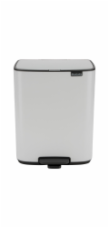 Brabantia Treteimer Bo 12 Liter  weiß