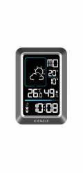 KIENZLE DCF Radio-Controlled  Weather Station Compact