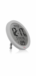 KIENZLE DCF Radio-Control.Wall  Clock w.Room Tep.Display white