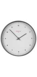KIENZLE DCF Radio-Control.Wall  Clock Classic 25 cm, white