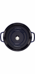 Staub La Cocotte 28cm round,  Dark Blue, Cast Iron