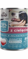 FRENDI with Veal chunks in delicate sauce - mokré krmivo pro psy - 400g