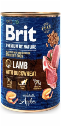 Mokré krmivo pro psy Brit Premium By Nature Lamb 0,4 kg