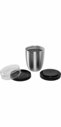 Mepal Thermo-Lunchpot Ellipse  Edelstahl Nordic Black 500+200ml