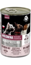PET REPUBLIC Mono Beef - mokré krmivo pro psy - 400g