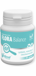VETFOOD Flora Balance - doplňky stravy pro psy - 60ks