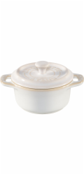 Staub Mini Cocotte Set 4-Piece  Round, Ceramic, Ivory