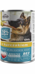 FRENDI with Chicken chunks in delicate sauce - mokré krmivo pro psy - 1250g