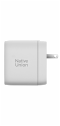 Native Union 67W USB-C PD 3-Port  Fast GaN Wall Charger White