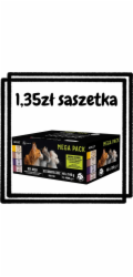 PETREPUBLIC Mega Pack Chicken with veal, duck, turkey, beef Box - mokré krmivo pro kočky - 40x100g