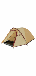 Coleman Darwin 3 Plus Summer (béžová/tmavě červená)