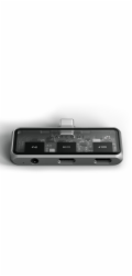 Satechi USB-C PD Mobile XR Hub &amp;  3.5mm Audio space grey