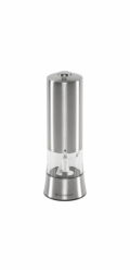 Zassenhaus Salt Mill "Gera"  electric, 18 cm stainless steel