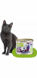 ANIMAL ISLAND Everyday Turkey and rabbit - mokré krmivo pro kočky - 200g