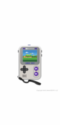 dreamGear My Arcade Gamer Mini  Classic Gray &amp; Purple
