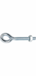 Pozinkovaný šroub s okem M5 x 30 mm, 4 kusy