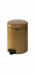 Brabantia Treteimer Newicon 5 L  Warm Gold