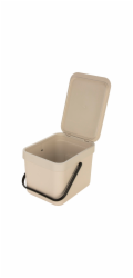 Brabantia Sort &amp; Go Abfallbehäl.  Soft Beige 6 L