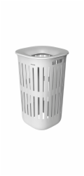 Brabantia Laundry Basket, 55L  white