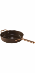ZWILLING Milano Sauté Pan with  Glass Lid 28 cm, Brown