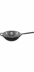 ZWILLING Milano Wok with  Glass Lid 30 cm, Black