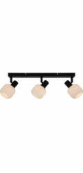 Stropní svítidlo Zumaline Zuma Line Stem R5021009A-3B, 3x25W, E14, černobílé