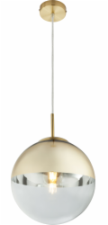 Globo VARUS moderní zlatá závěsná lampa (15856)
