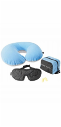 Cestovní sada Cocoon Travel Set (3 kusy), světle modrá/černá