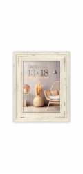 ZEP Palermo White          15x20  Kunststoff Rahmen         PM268W