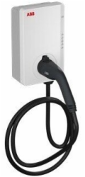 ABB Terra AC W22-G5-R-C-V2-0 wallbox Typ 2, 22kW, Černá, Šedá