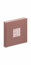 Walther Fun Mocha Mousse   30x30  Album mit 100 Seiten   FA-208-MM