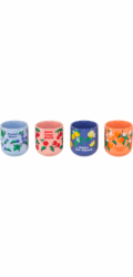Bialetti Set 4 Bicchierini  mercato della frutta