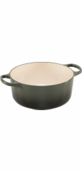Le Creuset Signature Bräter  rund 26 cm thyme