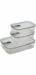 Mepal Easy Clip Frischhaltedose  3-tlg, nordic sage
