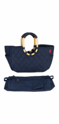 Reisenthel loopshopper M  frame rhombus midnight gold