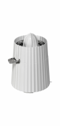 Alessi Plisse  Citrus Juicer electric white