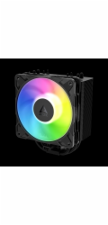 ARCTIC Freezer 36-S A-RGB (Black) - Výkonný celočerný věžový chladič CPU s úchvatným podsvícením