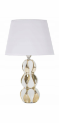 Atmosphera Stolní lampa Noční lampa s keramickou základnou O 28 cm