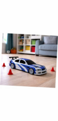 LeanToys E46 Dálkově ovládané driftovací sportovní auto s kužely 15 km/h 1:43